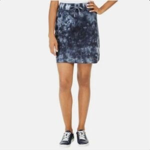 Tommy Hilfiger blue cotton tye die skirt size XL